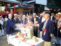 下総三山の七年祭り（寅待會半纏）