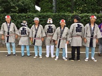 ふじみ野市大井氷川神社上組囃子保存会（半纏）