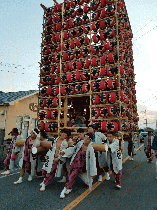 上清久本村の八坂神社天王様-2019- （半纏）