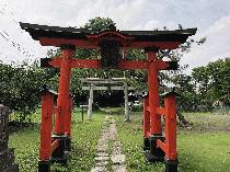 さいたま市岩槻区笹久保新田の富士浅間神社（神社幟）